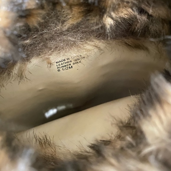 Michael Kors Suede Lara Wedge Boot 6.5M - Picture 10 of 16